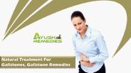 Natural Treatment For Gallstones, Gallstone Remedies