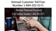 Hotmail toll free number