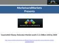Counterfeit Money Detection Market worth 3.11 Billion USD by 2020 PowerPoint PPT Presentation