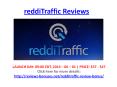 reddiTraffic Reviews