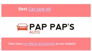 Car care kit