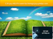 CJA 314 HELPS Learn by Doing/cja314helps.com