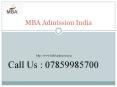 MBA Admission India PowerPoint PPT Presentation