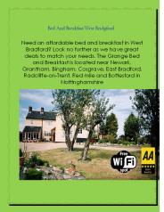 Bed And Breakfast West Bridgford