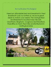 Bed And Breakfast West Bridgford (1)