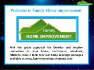 Franklin Square General Contractor - FamilyHomeImprovement