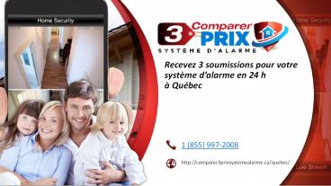 Comparer 3 Prix Système d'Alarme à Québec