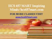 HCS 457 MART Inspiring Minds/hcs457mart.com