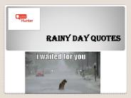 Funny Rainy Day Quotes