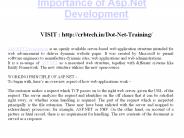 Importance of Asp.Net Development - CRB Tech