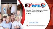 Comparer 3 Prix Système d'Alarme à Lévis