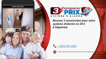 Comparer 3 Prix Système d'Alarme à Saguenay