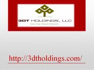 Biotech Companies - 3dtholdings.com