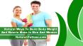 Natural Ways To Build Body Weight And Muscle Mass In Men And Women PowerPoint PPT Presentation