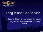 Long Island Car Service- Ground Coach Limo Service