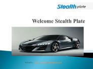 Get Car Numer Plate Rotator by Stealthplate