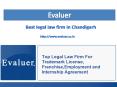 Evaluer - Legal Law Firm in Chandigarh PowerPoint PPT Presentation
