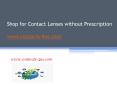 Contact Lenses without Prescription - www.contacts-4us.com PowerPoint PPT Presentation