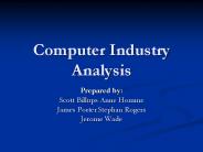 Computer industry