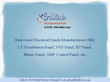 DG Synchronization Panel Manufacturers (1)
