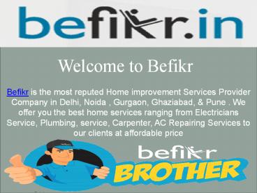 Befikr.in