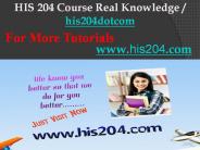 HIS 204 Course Real Knowledge / his204dotcom