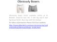 Obviously Boxers PowerPoint PPT Presentation