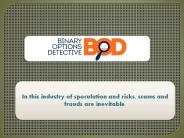 Binary Options Scam Review