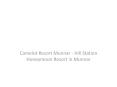 Camelot Resort Munnar - Hill Station Honeymoon Resort in Munnar PowerPoint PPT Presentation