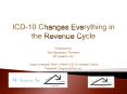 ICD-10 Changes Everything in the Revenue Cycle PowerPoint PPT Presentation