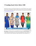 5 Trending Kurti Styles Below 1000 PowerPoint PPT Presentation