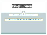 private charter flights