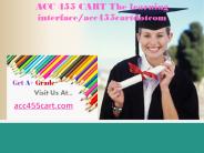 ACC 455 CART The learning interface/acc455cartdotcom