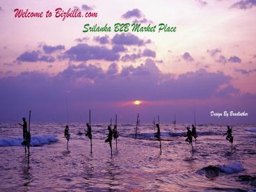 Srilanka B2B Market Place