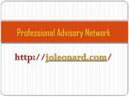 Professional Advisory Network