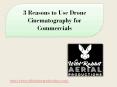 3 Reasons to Use Drone Cinematography for Commercials PowerPoint PPT Presentation
