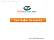 Dallas Indian Community