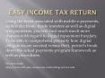 123 easy income tax return filing service (1) PowerPoint PPT Presentation
