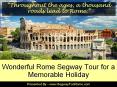 Wonderful Rome Segway Tour for a Memorable Holiday PowerPoint PPT Presentation
