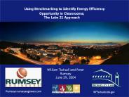 Cleanroom Energy Benchmarking Results