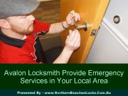 Avalon Locksmith Provide Emergency Services in Your Local Area
