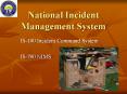 National Incident Management System PowerPoint PPT Presentation