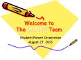 Welcome to The WHITE Team PowerPoint PPT Presentation
