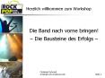 Herzlich willkommen zum Workshop PowerPoint PPT Presentation