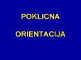 POKLICNA  ORIENTACIJA PowerPoint PPT Presentation