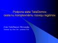 Podpora siete TeleDomov, cesta ku komplexn PowerPoint PPT Presentation
