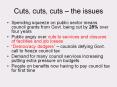 Cuts, cuts, cuts  PowerPoint PPT Presentation