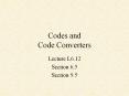 Codes%20and%20Code%20Converters PowerPoint PPT Presentation