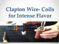 Clapton Wire- Coils for Intense Flavor PowerPoint PPT Presentation