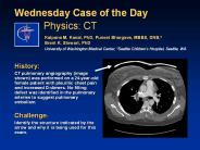 Wednesday Case of the Day